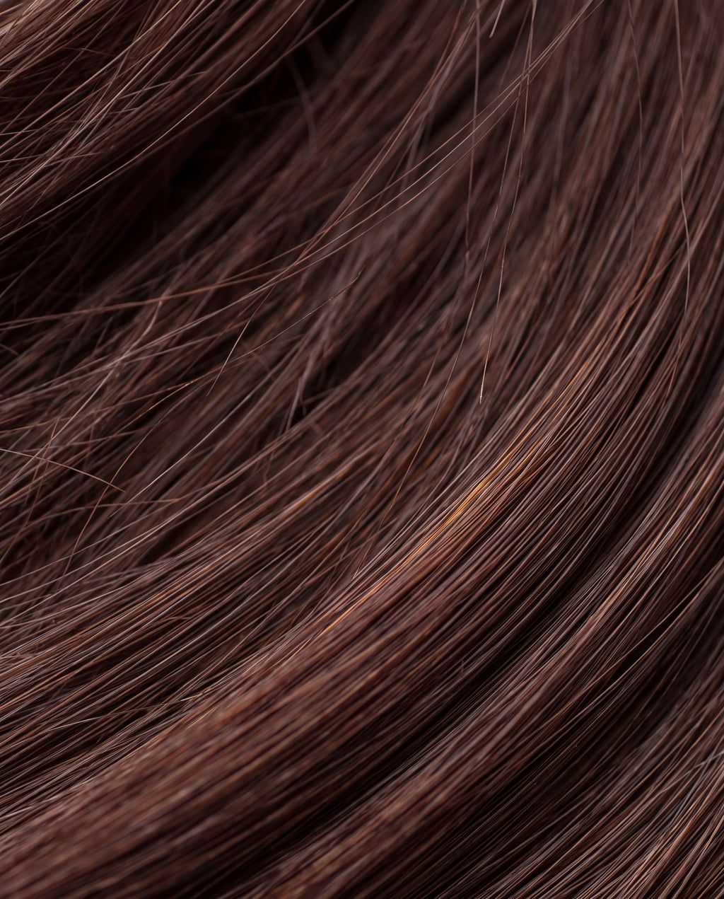 Cabello moreno limpio de raíz a puntas tras el Ritual completo