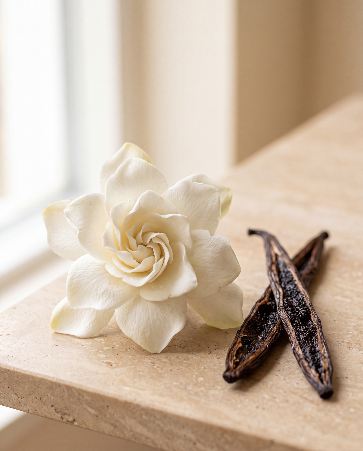 Notas de gardenia y vainilla de la mascarilla MASK REPAIR