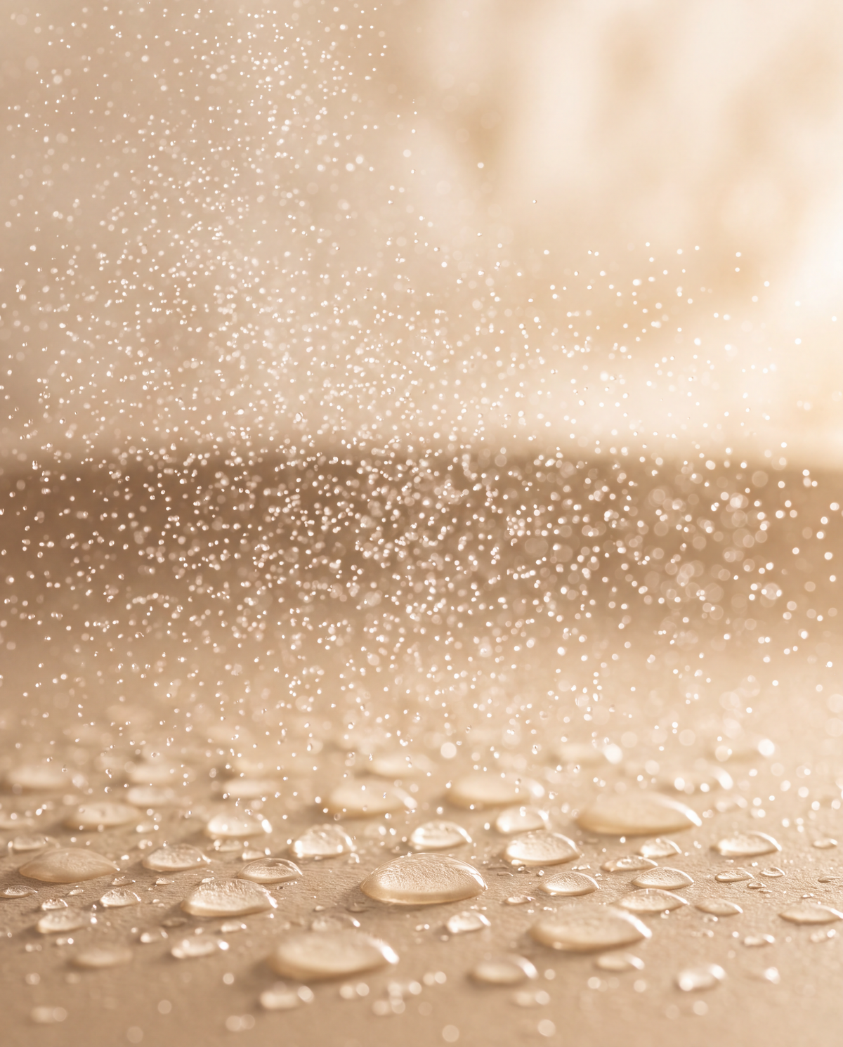 Bruma finísima de micro gotas: la textura de KERAGLOSS