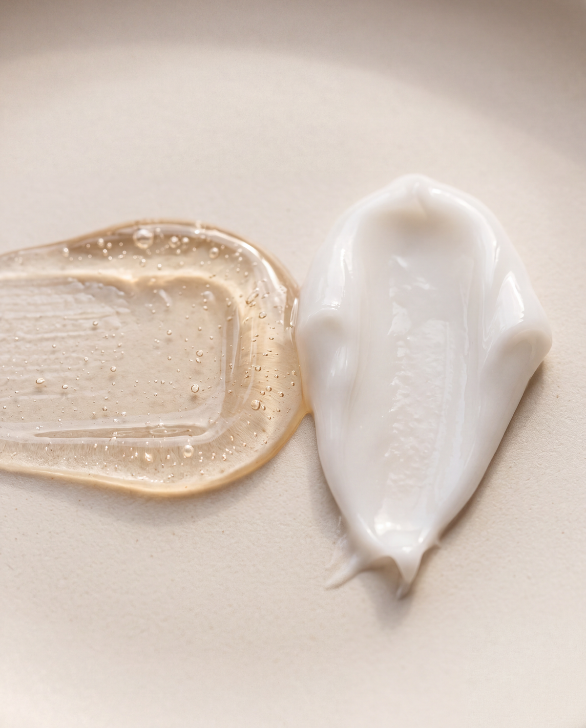 Gel purificante y crema acondicionadora: las dos texturas de la Rutina