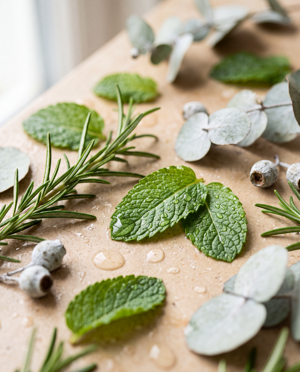 Romero, menta y eucalipto: el aroma del Ritual Purificante