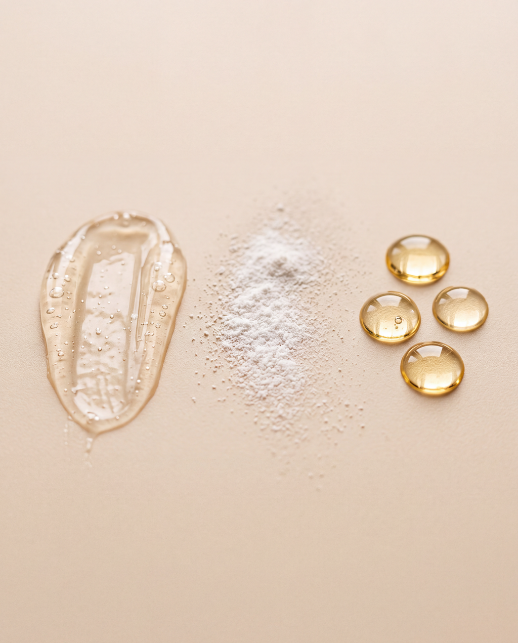 Gel, polvo y aceite: las tres texturas de The Nitiel Box