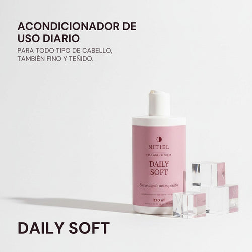 DAILY SOFT acondicionador de uso diario: para todo tipo de cabello