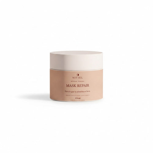 MASK REPAIR mascarilla intensiva de keratina 170 ml sobre fondo blanco